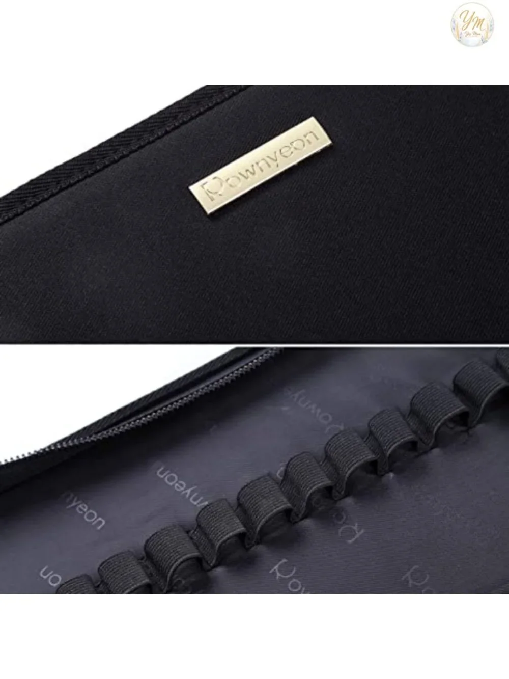 Large Capacity Lipstick Organizer Bag with Zipper - Portable Travel Makeup